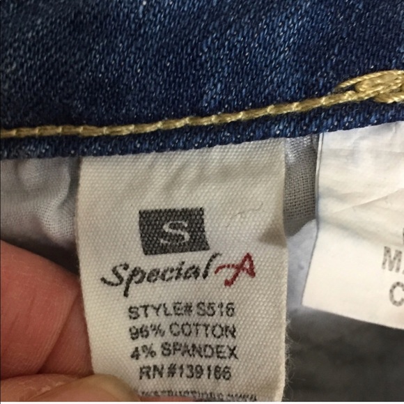 Special A Bling Pocket Shorts Size S M36 - Picture 4 of 6